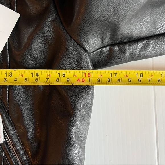 ZARA LEATHER JACKET WITH ZIPPERS | 4341/750 - Picture 5 of 7